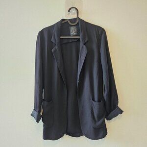 Talula Black Open Front Blazer Size 00